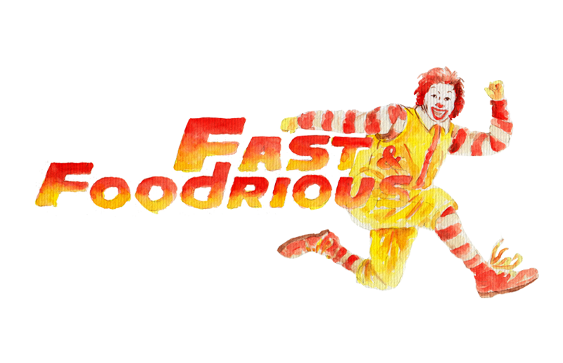 FAST AND FOOD-RIOUS: It’s fast, it’s food, and it’s serious