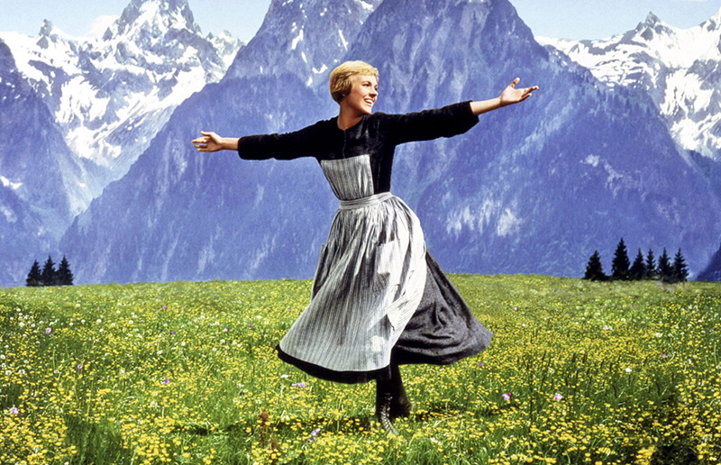 Sound of Music (1965)
Julie Andrews
Credit: 20th Century Fox/Courtesy Neal Peters Collection